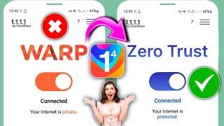 Best 1.1.1.1 Free WARP Vpn To Unlimited Zero Trust | Use Vpn Without changing Country For Bangladesh