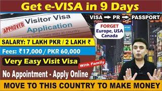 No Embassy Appointment | E-Visa in 9 Days | Get Job With Salary 7 Lakh | Canadian Dream | Hindi/Urdu