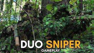 Double Trouble: Ghillie Sniper Action Gameplay! (Airsoft Sniper)