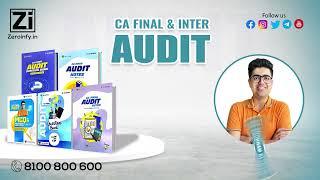 CA FINAL/INTER AUDIT BOOK BY CA SHUBHAM KESWANI