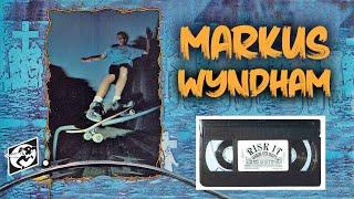 REAL SKATE STORIES: MARKUS WYNDHAM PART FROM "RISK IT" 1990 Sk8 Tech Street Skateboarding Innovator