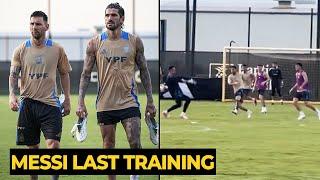 Messi last training in Miami before Argentina trip to Chicago for Ecuador game | Football News Today