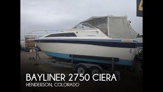 [SOLD] Used 1986 Bayliner 2750 Ciera in Henderson, Colorado