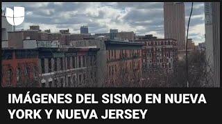 Las imágenes del terremoto de magnitud 4.8 en Nueva York y el noreste de EEUU