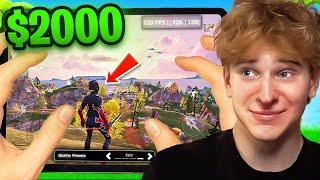 Fortnite Mobile on The BEST iPad... (120FPS 4K Gameplay)