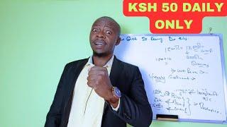 If you Can Get Ksh 50 Only Every day!. Do this & Thank me Later!.