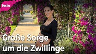 Schwangere Clea-Lacy Juhn muss operiert werden: Sorge um die Zwillinge • it's in