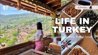 Life in Türkiye️ exploring KUSADASI, SIRINCE VILLAGE and eating turkish foods