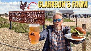 We Went to Clarkson's Farm!! (Diddly Squat Farm Shop + Hawkstone Brewery + The Farmer's Dog)