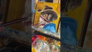 Natalymak.etsy.com #painting #oilpainting #artist #cowboy