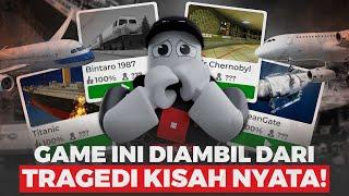 GAME ROBLOX TRAGEDI DI DUNIA NYATA!!! TRAGEDI KERETA BINTARO, KECELAKAAN PESAWAT & TITANIC