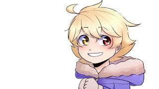 Baby Oliver in the snow \\ speedpaint
