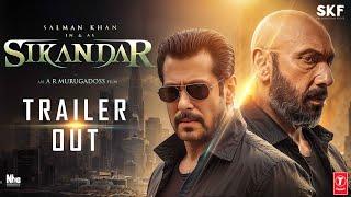 Sikandar | Official Trailer | Salman Khan |Rashmika Mandanna|Suniel Shetty |A.R. Murugadoss| Concept