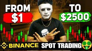 Power of $1 Binance Spot Trading Trick | Binance Spot Trading | Trading For Beginners #binance