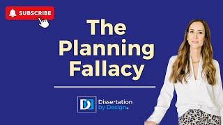 How to Avoid The Planning Fallacy