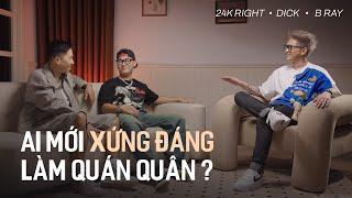 Rise of The Underdogs: B Ray, Huỳnh Công Hiếu, 24K Right & Câu Chuyện Quán Quân Rap Việt