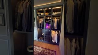 DIY closet renovation with wasted space. #diyprojects #closetmakeover