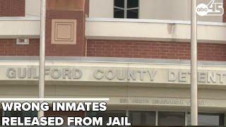 Wrong inmates released from NC Sheriff's Office #news #ncnews