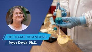 UCI Game Changers: UCI professor Joyce Keyak is driven to bring radioactive bone cement to market