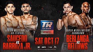 10.17 Alex Saucedo vs Arnold Barboza Jr Full Fight