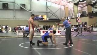 University Greco Semifinal 120kg - Patrick Carey vs. Jacob Mitchell