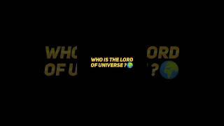 Who Is The Lord Of Universe? #shorts #lordvishnu #hindu