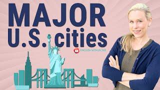 Pronounce 20 Major US Cities CORRECTLY | Popular American cities | English with Jackie