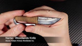 Kellam HM10 Woodlands Knife Review