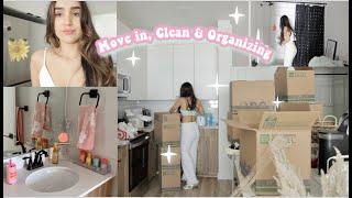 Move In, Clean & Organize My New Town Home With Me! Entire week of Cleaning & Organizing ️