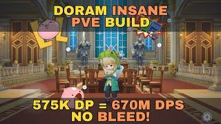 DORAM PVE PROGRESS || 670M DPS NO BLEED! ||  RAGNAROK ORIGIN GLOBAL