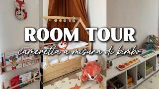 ROOM TOUR CAMERETTA MONTESSORI 