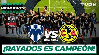 Resumen | Monterrey vs América | CONCACHAMPIONS 2021 - Final | TUDN