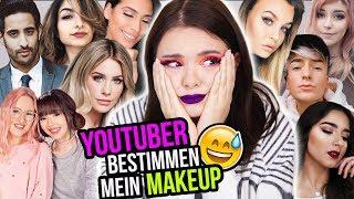 YOUTUBER suchen mein MAKEUP aus...  - Youtubers Pick My Makeup - Alycia Marie