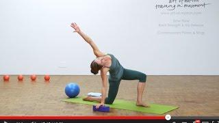 Inspiration in Movement: Slow Flow - Back Strength & Hip Release