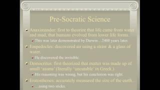 A Brief History of Science: Antiquity to the Late Middle Ages (Part 2-1)