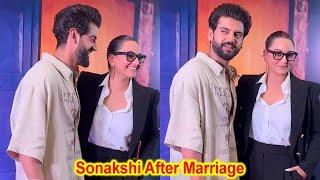 Sonakshi Sinha First Video After Honeymoon With Husband Zaheer Iqbal