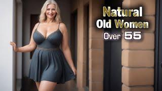 Natural Older Women Over 55 - How to Use Textures for Confidence and Beauty at Any Age