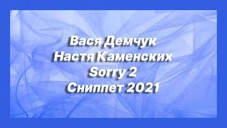  Новая песня Вася Демчук, NK (Настя Каменских) - Sorry 2 (Сниппет 2021)