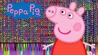 IMPOSSIBLE REMIX - Peppa Pig Theme Song - Piano Cover