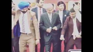 Er. Gurinder Singh dance with Dr. Pawan malhan sir at eBIZ house.