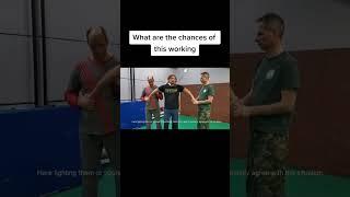 Welcome to the crazy world of Systema self-defense!