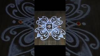 beautiful rangoli designs #rangoli #muggurangoli #muggulu #simplemugglu #rangolidesigns