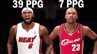 I Put Jordan in LeBron's 2003 Draft