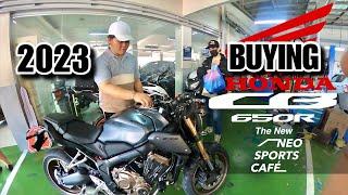 NEW HONDA CB650R 2023 | MATTE DIM GRAY METALLIC | BASIC TUTORIAL | WALKAROUND | LOWHEEL