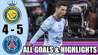 PSG VS RIYADH ALL-STAR 5-4 - ALL GOALS & HIGHLIGHTS | RONALDO VS MESI 2023