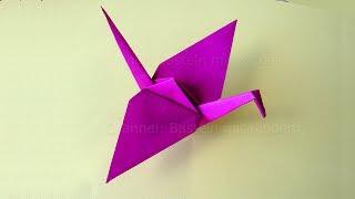 Origami Crane - Origami Animals - Easy origami bird