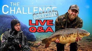 FOX UNDERWATER Q&A with Mark Pitchers! CARP FISHING.