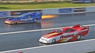 Jet Car Grudge Racing at Santa Pod Raceway!!