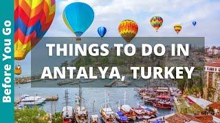 14 BEST Things to Do in Antalya, Turkey | Travel Guide
