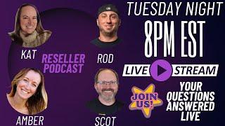 Reseller Podcast Live eBay The Nurse Flipper Picking and Punching ChaChingKing Amber Waves of Brain